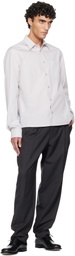 Rier Gray Popeline Shirt