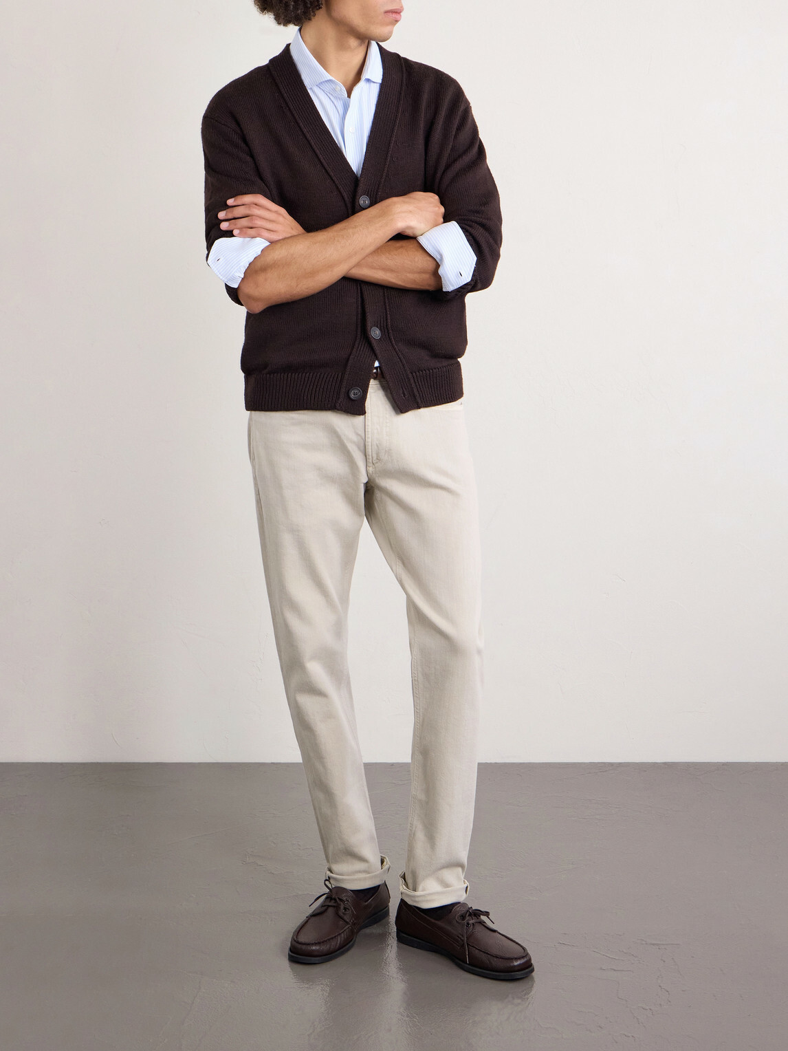 Peter Millar - Fairfield Straight-Leg Garment-Dyed Jeans - Neutrals