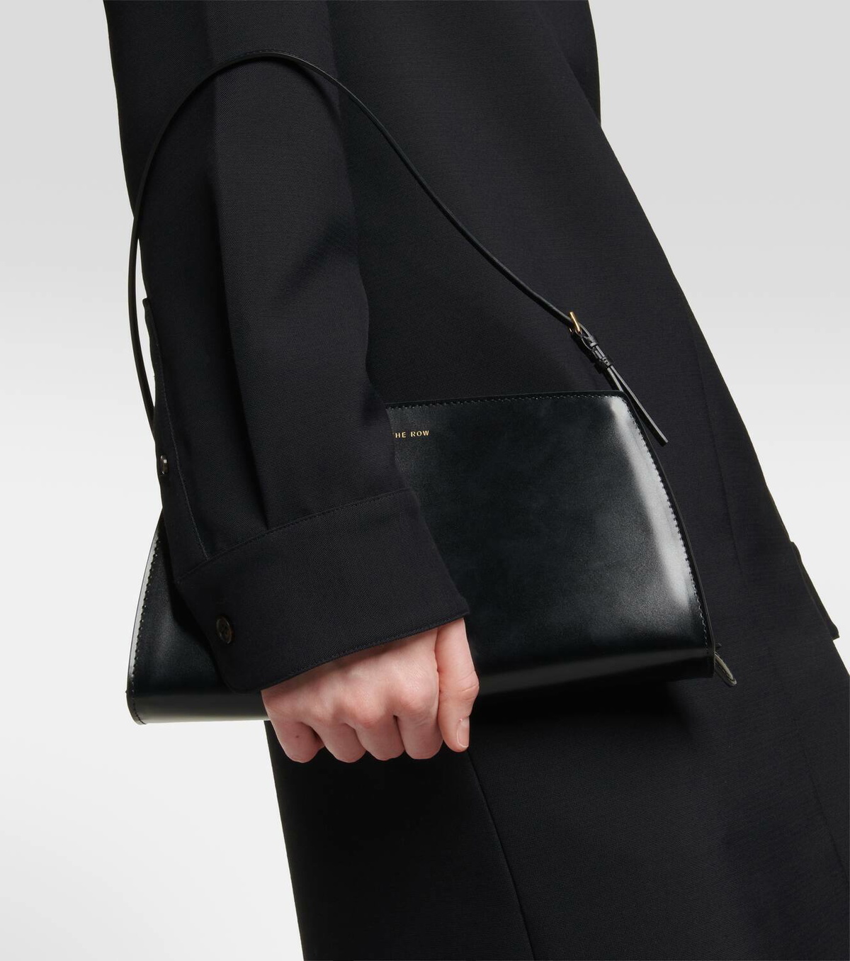 The Row Dalia leather shoulder bag The Row