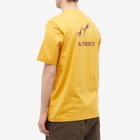Adidas Men's Terrex Mountain 2.0 T-Shirt in Preloved Yellow