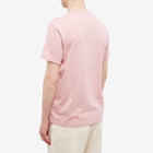 Fred Perry Men's Ringer T-Shirt in Chalky Pink