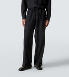 Umit Benan Julian linen and cotton straight pants