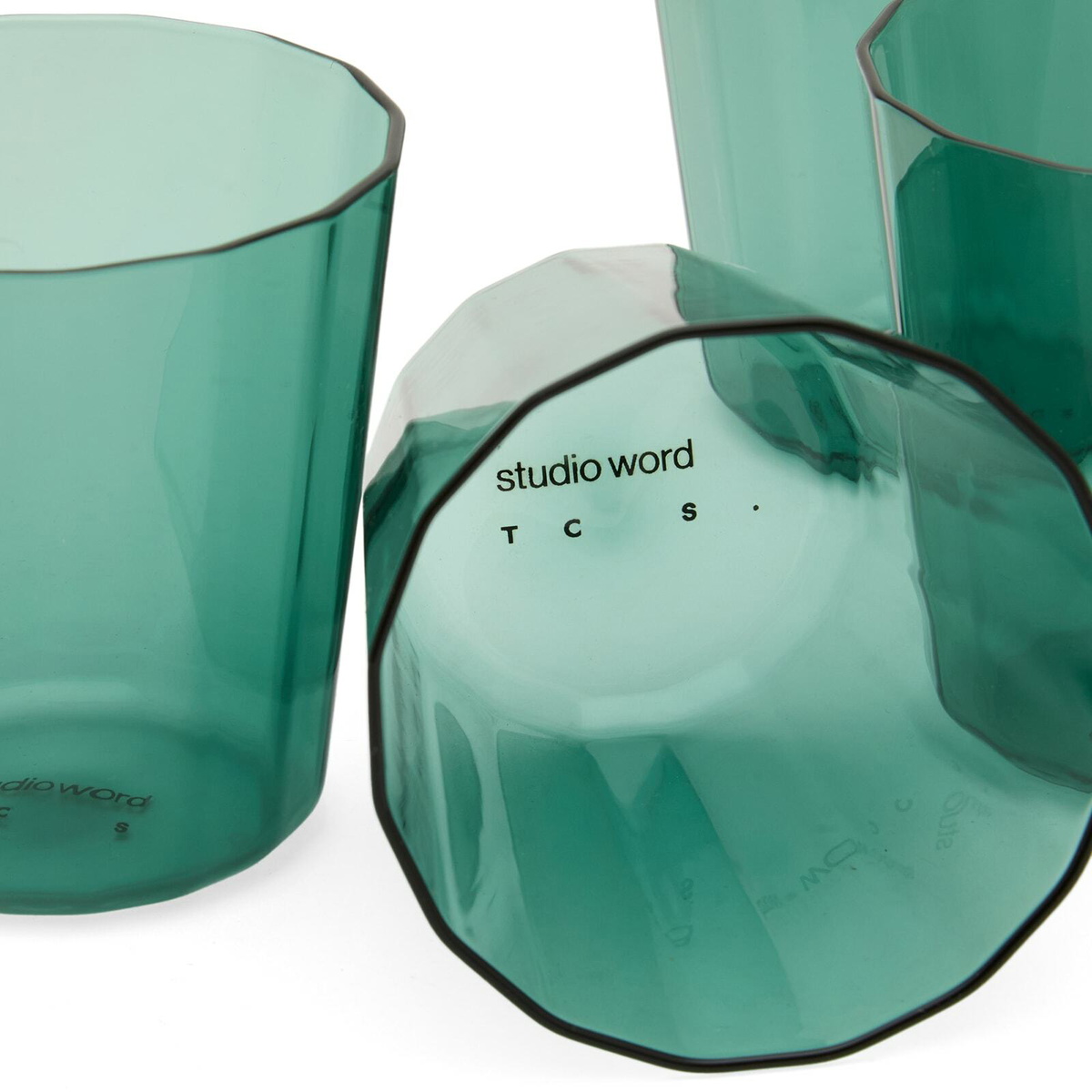 The Conran Shop Fade Tumbler - Set of 4 in Petrol 