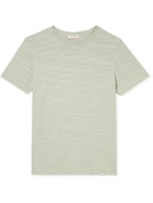 Orlebar Brown - Sammy Garment-Dyed Linen-Jersey T-Shirt - Gray