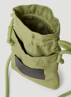 Arcs - Minute Neck Pouch in Green