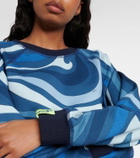 Pucci Printed cotton jersey sweatshirt