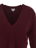 Bottega Veneta Oxblood Compact Sweater