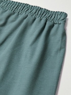 Zimmerli - Cotton-Blend Piqué Drawstring Trousers - Blue