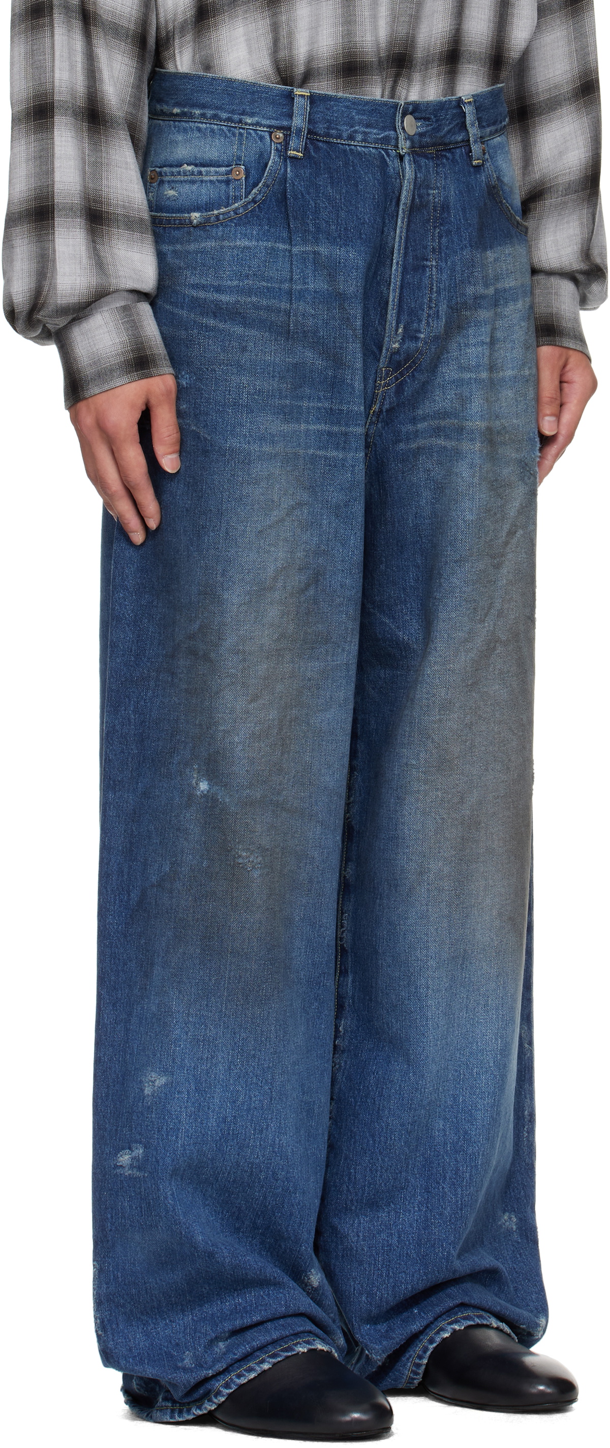 stein Blue Baggy Jeans