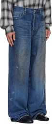 stein Blue Baggy Jeans