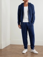 James Perse - Cashmere Zip-Up Hoodie - Blue