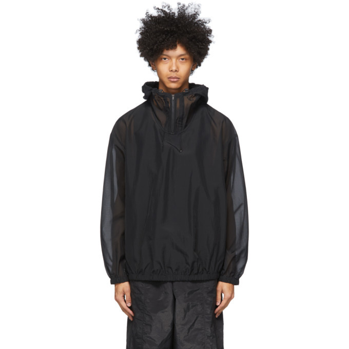 Photo: Y-3 Black Swim Hooded Jacket