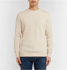 NN07 - Phil Slim-Fit Ribbed Cotton Sweater - Men - Ecru