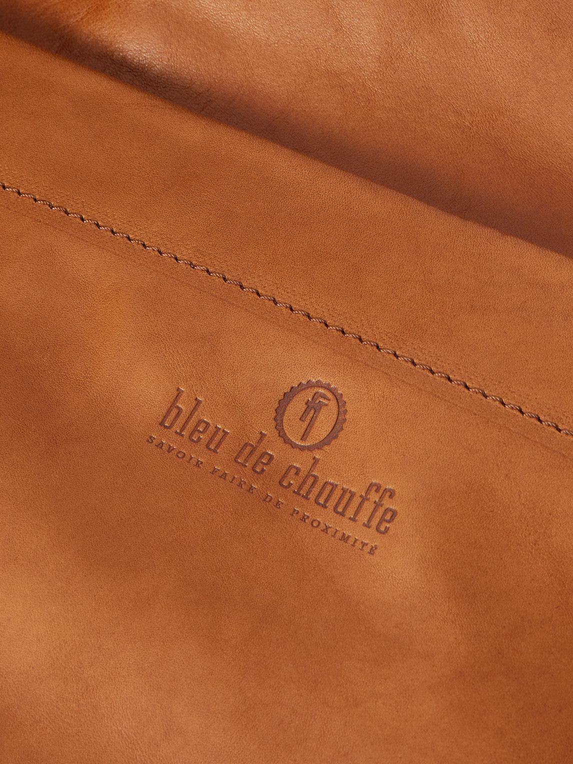 Bleu de Chauffe - Leather Weekend Bag