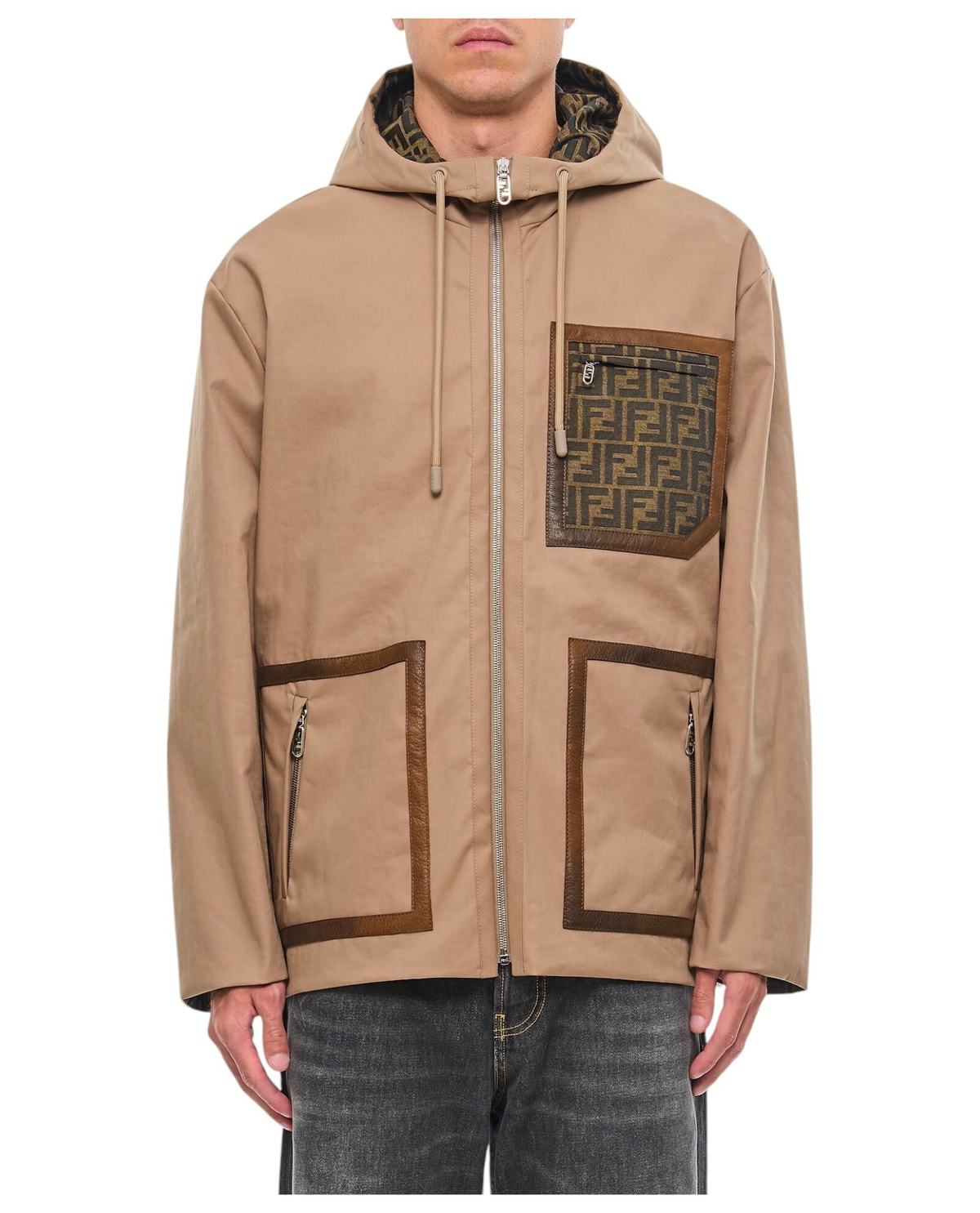 【送料&関税込】Fendi Pile Ski Zip Up Hoodie Fendi Pile Ski Zip Up Hoodie Fendi