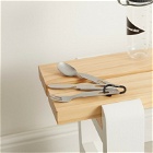 and wander Men's Cutlery Set in Silver