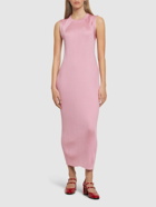 JIL SANDER - Sleeveless Jersey Midi Dress