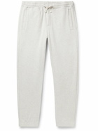 NN07 - Tapered Cotton-Blend Jersey Sweatpants - Gray