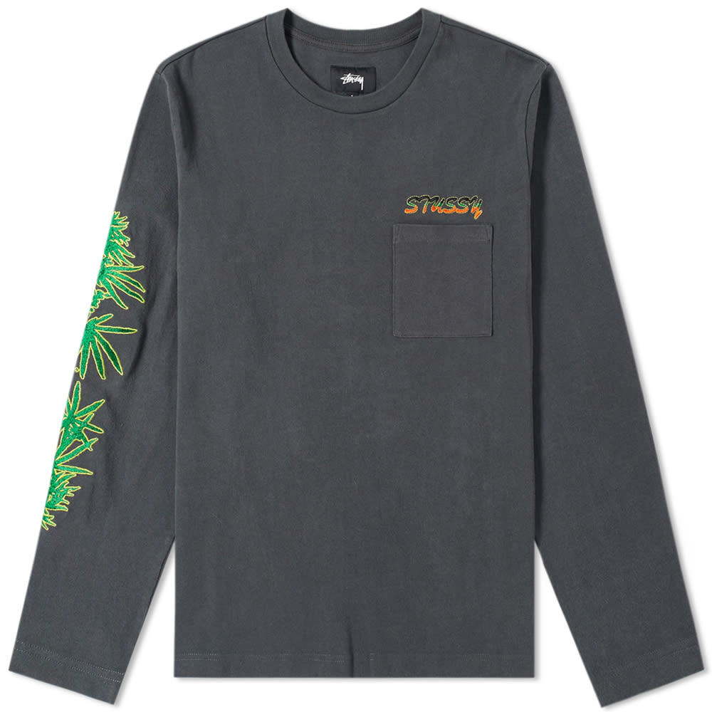 Stussy Long Sleeve Leaves Tee Stussy