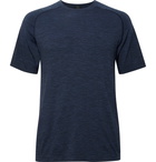 Lululemon - Metal Vent Tech Mélange Tech-Jersey T-Shirt - Navy