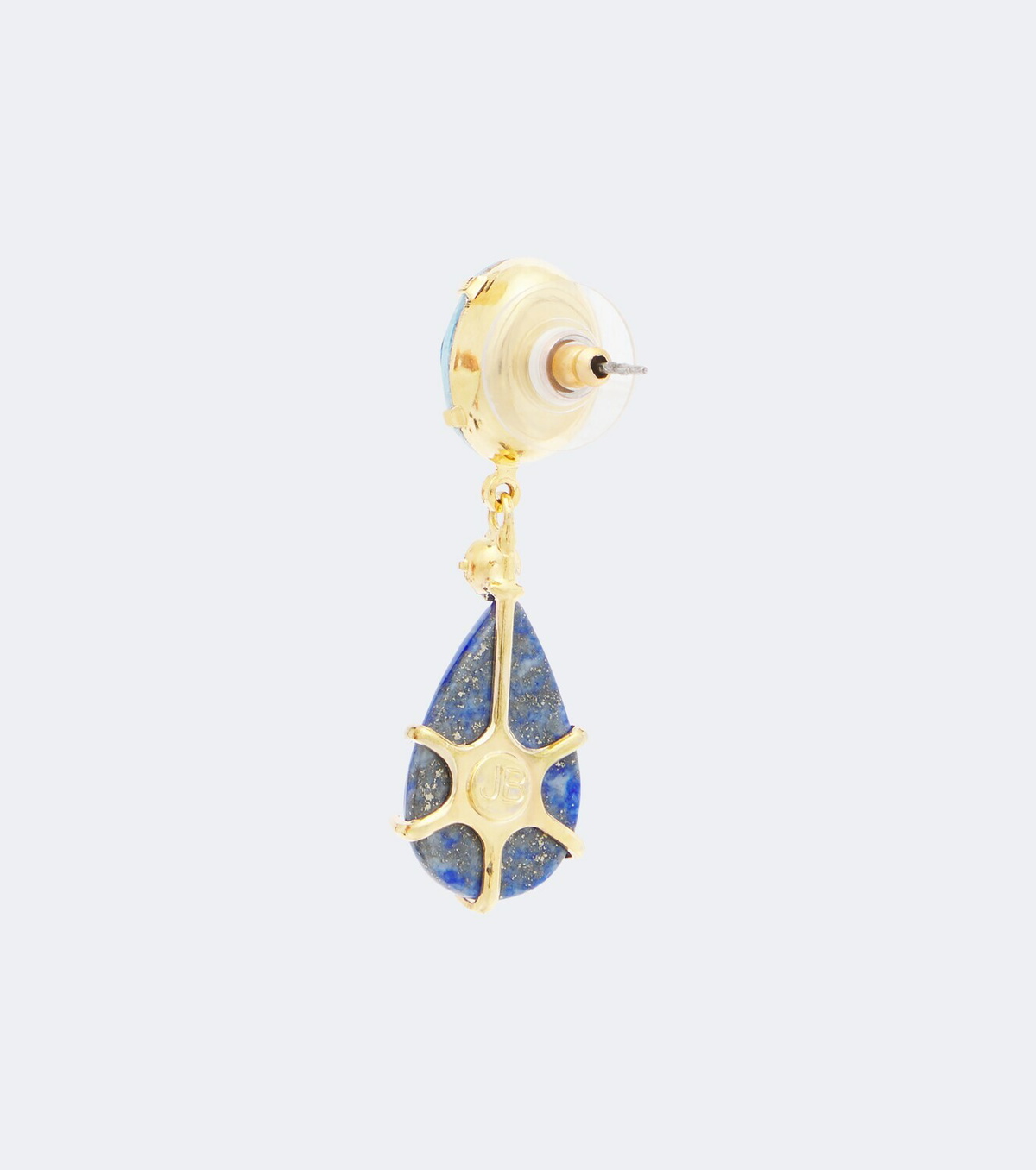 Jennifer Behr Ambrose embellished earrings with lapis lazuli