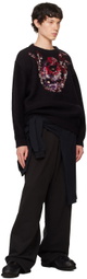 doublet Black Acting Zombie Sweater