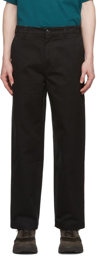 Photo: thisisneverthat Black Work Trousers