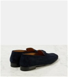The Row Sophie suede loafers