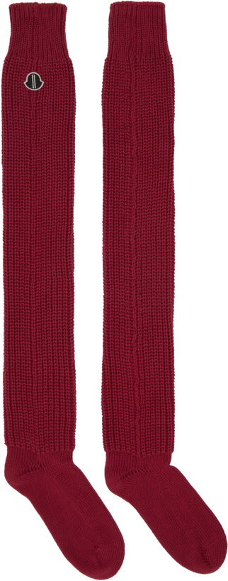 Photo: Rick Owens Moncler + Rick Owens Red Hiking Socks