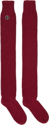 Rick Owens Moncler + Rick Owens Red Hiking Socks