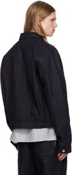 POST ARCHIVE FACTION (PAF) Navy 8.0 Right Denim Jacket