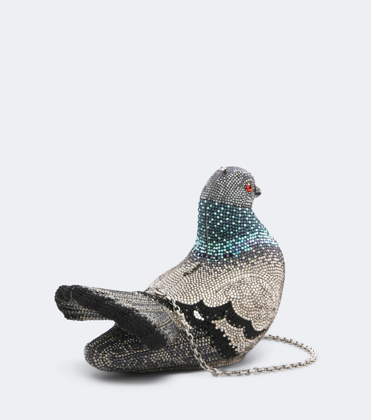 Judith Leiber Couture Pigeon embellished clutch
