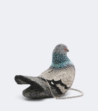 Judith Leiber Couture Pigeon embellished clutch