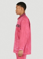 Land Scape Hand Dyed Jacket in Pink