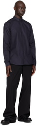 NICOLAS ANDREAS TARALIS Black Button-Down Shirt
