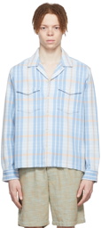 Corridor Blue Cotton Shirt