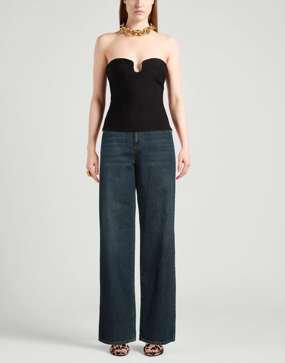 Mcqueen Womens Jeans in Blue