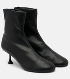 Proenza Schouler Bronco leather ankle boots