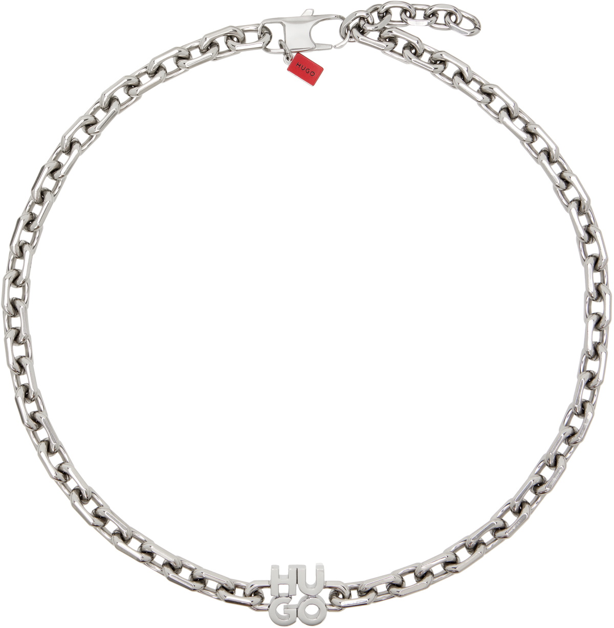 Hugo Silver Chain Necklace Hugo Boss