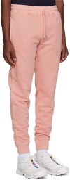 C.P. Company Pink Tapered Sweatpants