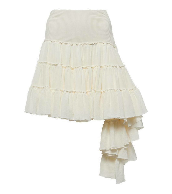 Photo: Loewe Ruffled miniskirt