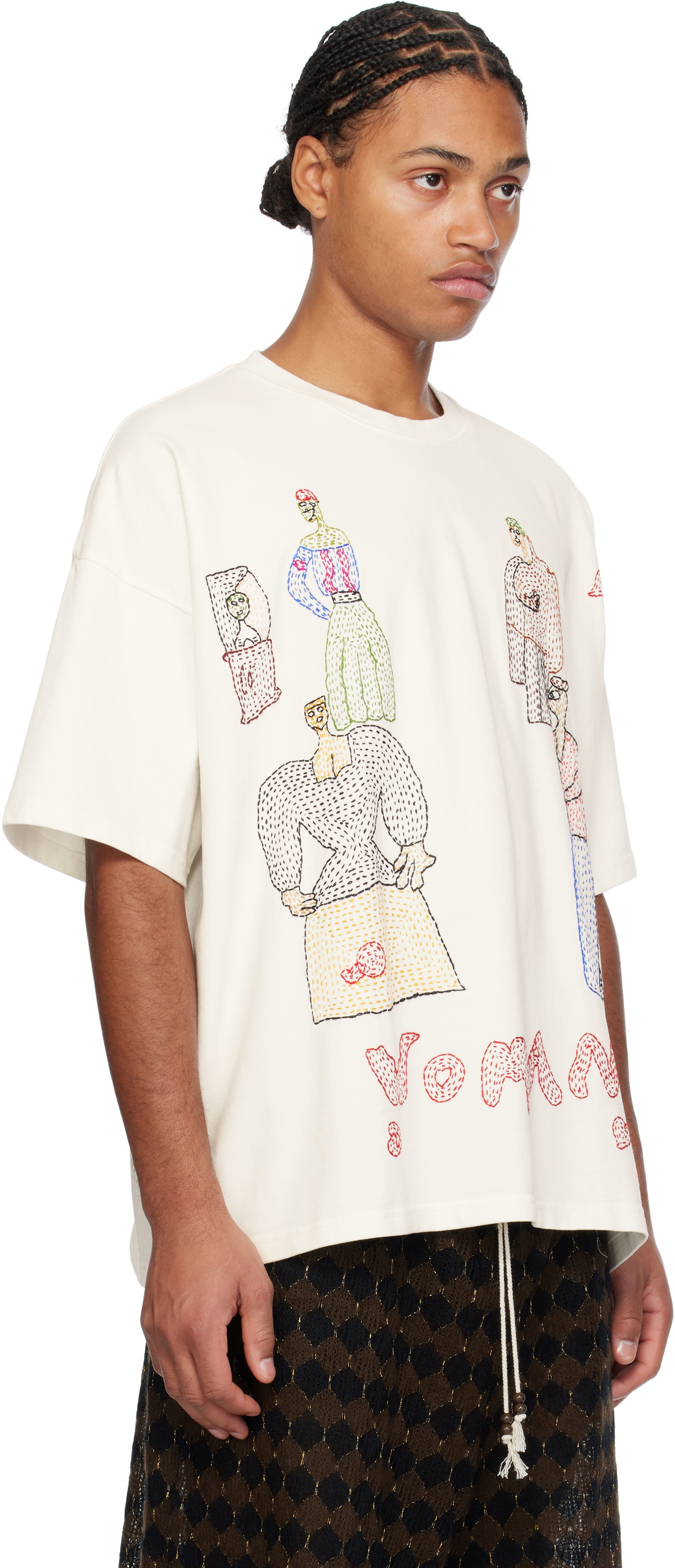 Glass Cypress Off-White 'Woman' T-shirt
