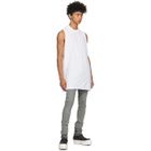 Rick Owens Drkshdw Grey Slim Tyrone Jeans