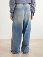 Maison Margiela - Wrap Wide-Leg Jeans - Blue