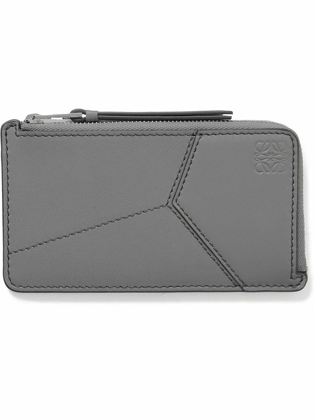 Photo: Loewe - Puzzle Leather Zip-Around Wallet