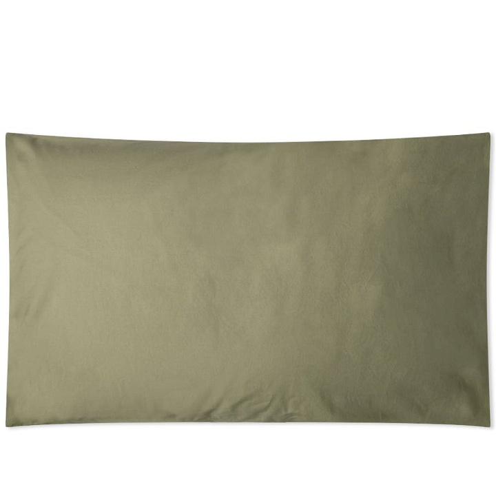 Photo: Tekla Fabrics Tekla Pillowcase in Olive Green