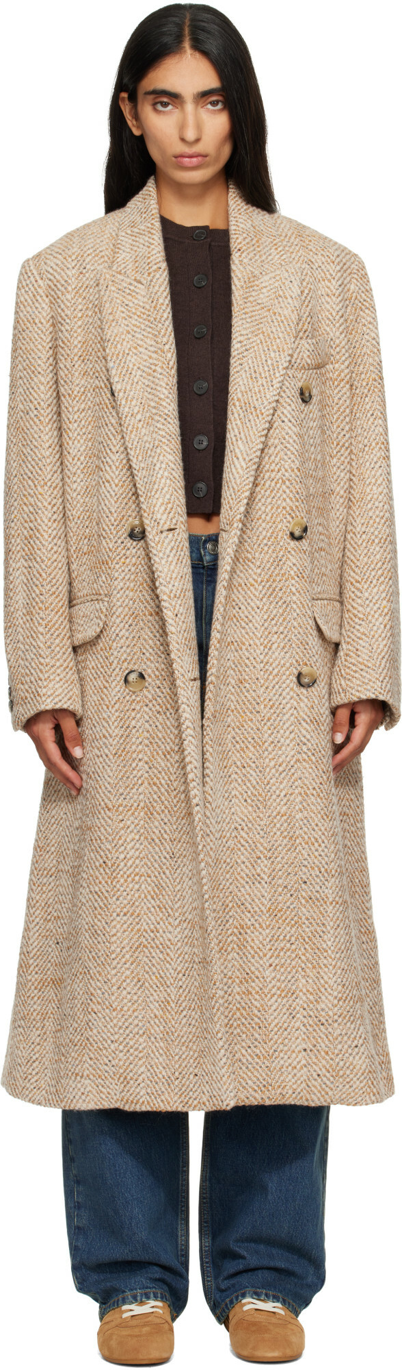 Isabel Marant Etoile Beige Pilda Coat
