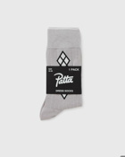 Patta Argyle Dress Socks Grey - Mens - Socks