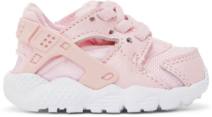 Photo: Nike Baby Pink Huarache Run Sneakers