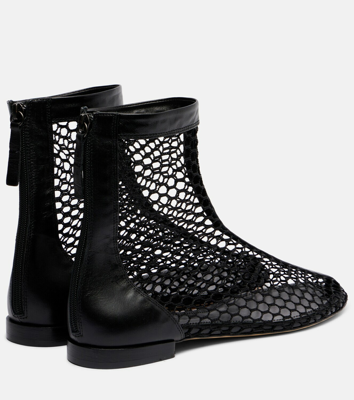 Souliers Martinez Maxima mesh ankle boots